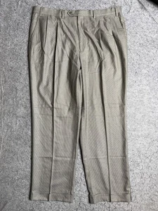 Pantalone Lauren Ralph Lauren uomo 38x30 grigio doppiopetto con polsini elegante - Foto 1 di 11
