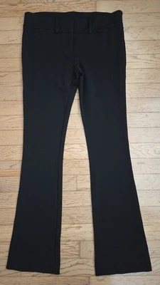 Pantalones acampanados David Lerner NY para mujer negros talla mediana elásticos estilo DAP0117 NUEVOS Foto 1 de 4