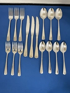 Oneida Gala Impulse Besteck 16er Set für 3 Edelstahl USA - Bild 1 von 17