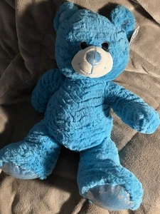 Animal Alley Toys R Us blauer Teddybär Plüsch mit Glitzer weiches Stofftier groß 16 - Bild 1 von 11