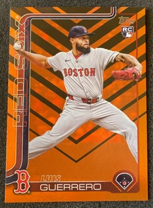 Actualización Topps 2025 #US36 Luis Guerrero HOLIDAY FOIL SP. Medias Rojas de Boston - Imagen 1 de 2