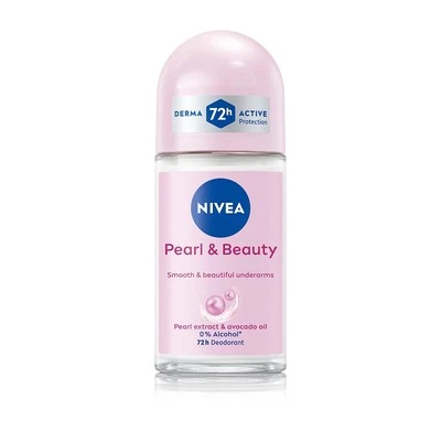 NIVEA Desodorante Roll-on Pearl & Beauty 50 ml. Foto 1 de 4