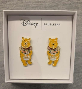 Disney Baublebar Winnie The Pooh Earrings Hunny Pot Dangle Earrings One Pair New - Picture 1 of 2