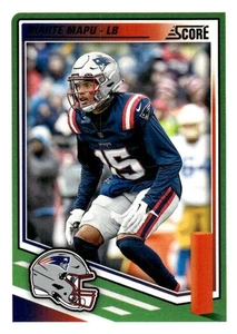 MARTE MAPU 2025 Score #177 NFL Patriots ID:140672 - Picture 1 of 2