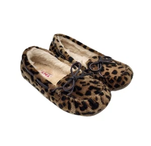 BONGO Women’s Slippers Mocassins Size 6.5 Leopard Print Slip On Comfort Moxie - Picture 1 of 8
