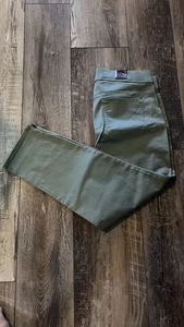 Neu mit Etikett Gloria Vanderbilt kurze Stretch-Damenhose zum Überziehen, khaki-grün Größe 14  - Bild 1 von 4