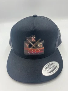 Kygo Exclusive Album Logo Black Men Graphic Adjustable Snapback Hat Cap One Size - Picture 1 of 7