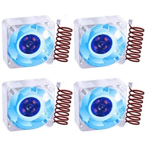 4pcs 3D Printer Cooling Fans 1m Cable, 40x40x10mm DC 24V Brushless| Light-up - Bild 1 von 5