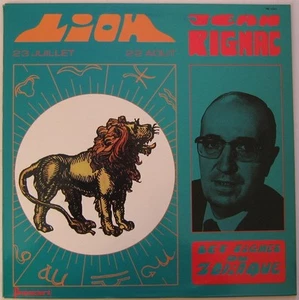 ASTROLOGIE - JEAN RIGNAC  LES SIGNES DU ZODIAQUE - LE LION - LP 33T - Picture 1 of 2