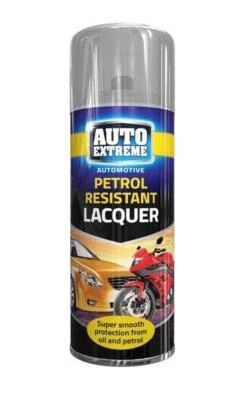Clear Petrol Resistant Lacquer Aerosol Spray Paint Gloss Lacquer Spray 400ml - Image 1 of 2