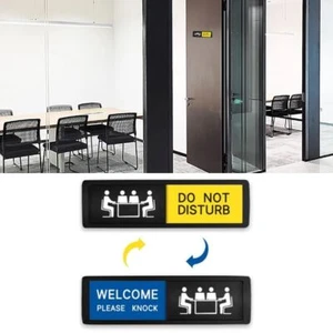 Self adhesive Office Door Sign Waterproof Door Slider Signs Office Room - Picture 1 of 6