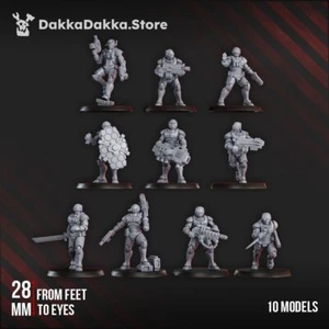 Doomsday Lab Killers - DakkaDakka Store/Sci-Fi/Table Top Miniatur - Bild 1 von 3