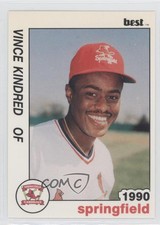 1990 Best Springfield Cardinals Vincent Kindred #10