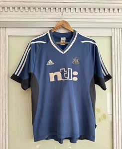Vintage Newcastle United 2001-2002 Away Soccer Jersey Football Kit Shirt Size M - Picture 1 of 10
