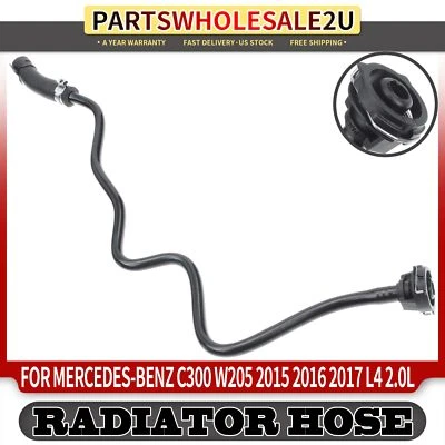 发动机散热器冷却液软管适用于梅赛德斯-奔驰 w205 C300 2015 2016 2017 L4 2.0L — 第 1/4 张图片