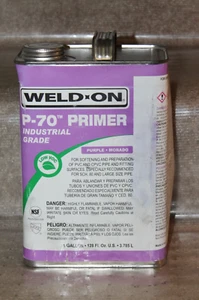 Weld-On P-70 Industrial Grade Purple PVC Primer, 1 gallon - Picture 1 of 4