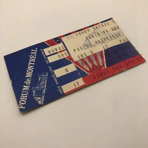 Chris De Burgh Montreal Forum Concert Tour Ticket - April 24 1983 - Picture 1 of 2