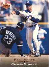 1995 Upper Deck Milwaukee Brewers Baseball Card #54 Pat Listach