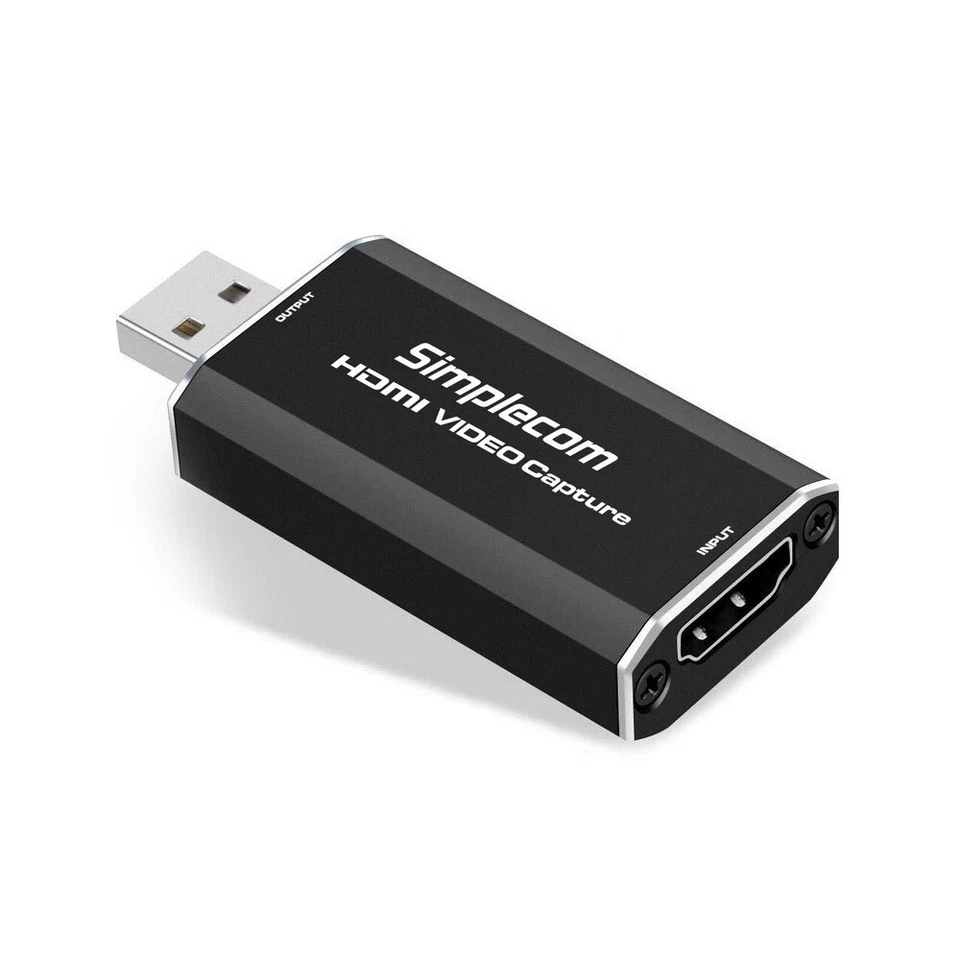 HDMI to USB 2.0 Capture Card Full HD 1080p for Live Video Streaming Recording - image 1 of 4