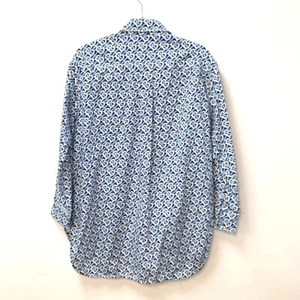 BURBERRY 8048813 Long sleeve apparel TB Shirt Dress Logo tops Dress cotton blue - Picture 1 of 11