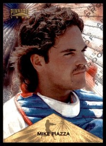 1996 Pinnacle Mike Piazza New York Mets #4