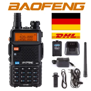 Radiotelefon ręczny Baofeng GT-5R UHF VHF VOX 5W Walkie Talkie Ulepszony przez UV-5R - Zdjęcie 1 z 10