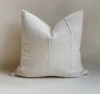 Cushion Cover African Hand Woven Cotton Handmade Neutrals Cosy 16 x 16"