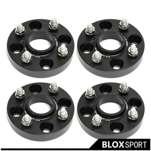 4Lugs 4x25mm 4x108 M12x1.5 Studs Nuts Safe Wheel Spacers Adapters for Ford Focus - Picture 1 of 9