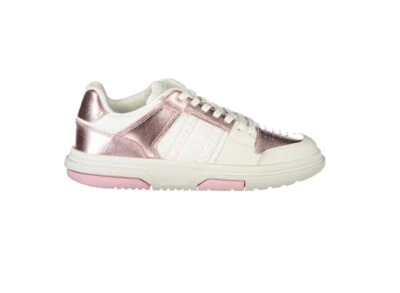 TOMMY HILFIGER Zapatillas Mujer Blanco Rosa Talla 37 - Imagen 1 de 4
