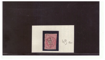 FRANCE Y&T 49a 1870  80 CENT CERES LIGHT PINK USED EURO 350.00 YE9 - Image 1 of 2