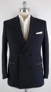 Luigi Borrelli Navy Blue Sportcoat 42/52 - Picture 1 of 4