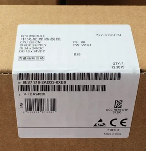 6ES7216-2AD23-0XB0 1PZ NUOVA CPU SIEMENS S7-200 226 6ES7216-2AD23-0XB0 - Foto 1 di 1