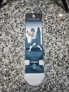 Youth Jalen Hurts Philadelphia Eagles Alabama NFLPA Athletic Socks Strideline - Picture 1 of 8