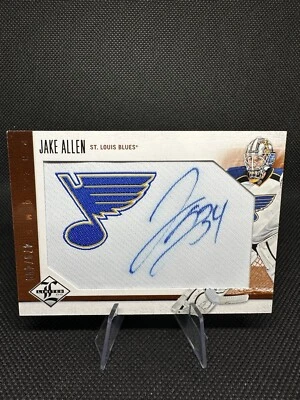 Jake Allen 2012-13 Panini Limited Phenoms/499 #214 Rookie Auto Blues Montreal Foto 1 de 2