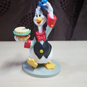 Extremely Rare! Walt Disney Gus Goose with Burger Standing Figurine Statue - Picture 1 of 7