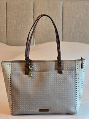 Bolso de Mano Fossil Rachel Para Mujer Grande Bloques de Color Bolso Shopper de Hombro Cartera Foto 1 de 4