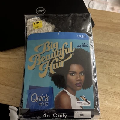 OUTRE GRANDE HERMOSO CABELLO TEJIDO RÁPIDO | MEDIA PELUCA | 4C BOILY Foto 1 de 4