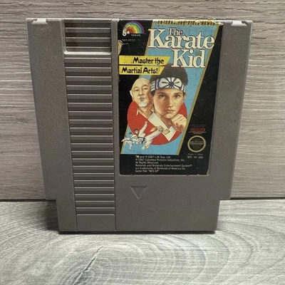 The Karate Kid Nintendo NES 1987 Cartridge For Parts/Repair NOT WORKING - Image 1 of 4