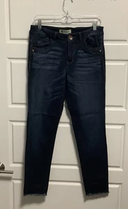 Democracy Freedom Ankle Skimmer blaue Damenjeans Größe 8 - Bild 1 von 7