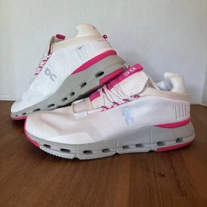 Neu Herren Ungefärbt Weiß & Nelke ON CLOUD Turnschuhe Größe M8,5 CLOUDTEC 26.98495 - Bild 1 von 13