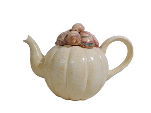 Fitz and Floyd ceramic Caribbean collection seashell teapot - Picture 1 of 8