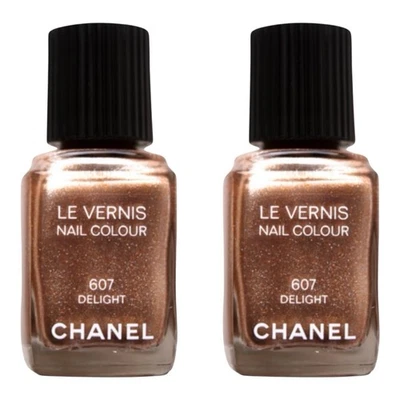 COLOR DE UÑAS CHANEL LE VERNIS IN DELIGHT X2 - NUEVO, SIN TAPAS EXTERIORES Foto 1 de 2