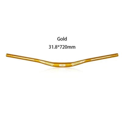 Manillar de aleación de aluminio para bicicleta de montaña de carretera MTB 31,8 mm*650/720/780 mm  Foto 1 de 4