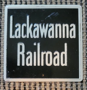 Vintage 1950’s Post Cereal Premium “Lackawanna” Railroad Tin Sign - Picture 1 of 2