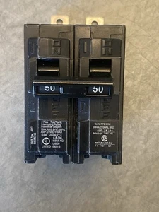 NEW SIEMENS BL250 circuit Breaker 2 Pole 50 Amp - Picture 1 of 5