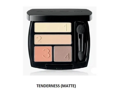 Avon True Color Eyeshadow Quad TENDERNESS ~ NEW Cond. ~ NEXT DAY FAST SHIPPING!! - Image 1 of 4