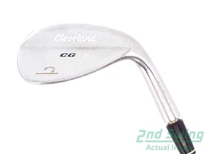 Cleveland CG15 Satin Chrome Wedge Sand SW 56° Steel Wedge Flex Right 35.5in - Picture 1 of 10