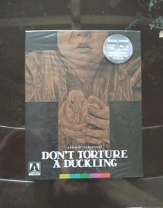 Lucio Fulci's Don't Torture A Duckling (Blu-ray/DVD, 1972) NEW With Slip - Arrow - Picture 1 of 6
