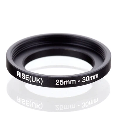 25mm-30mm Step Up Ring 25-30 DSLR Camera / 25mm Lens to 30mm Filter Cap Hood - Image 1 of 4