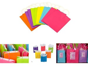 multicolor paper bolsas